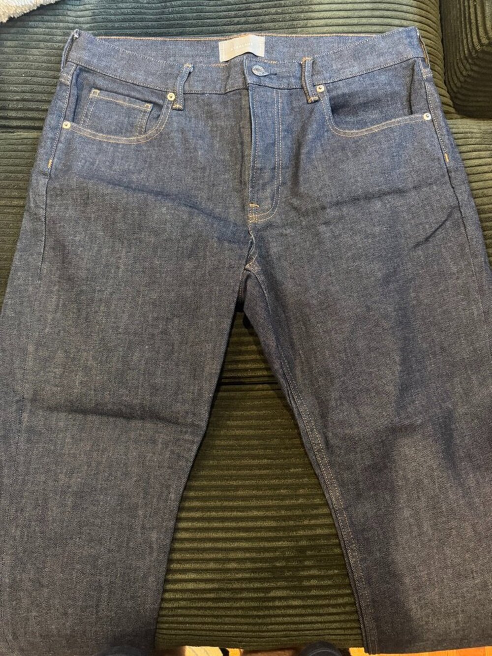Everlane - The Athletic Fit Jean - 34X30 - Dark Indigo